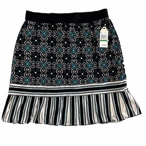 Studio M Printed Skirt Women Size Large